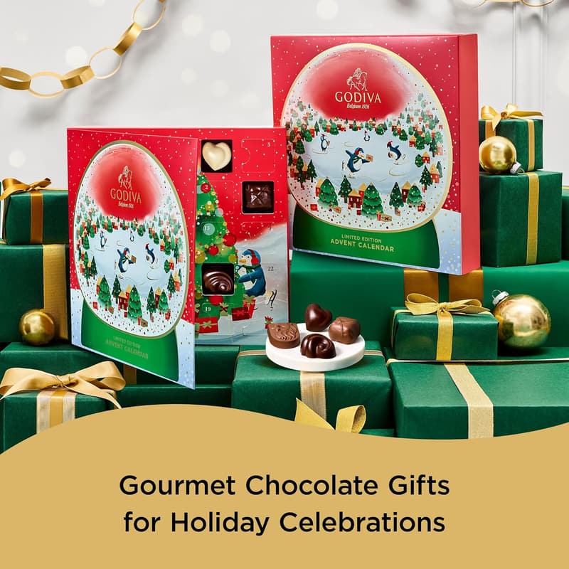 2024 Limited Edition Chocolate Advent Calendar - 24-Piece Set