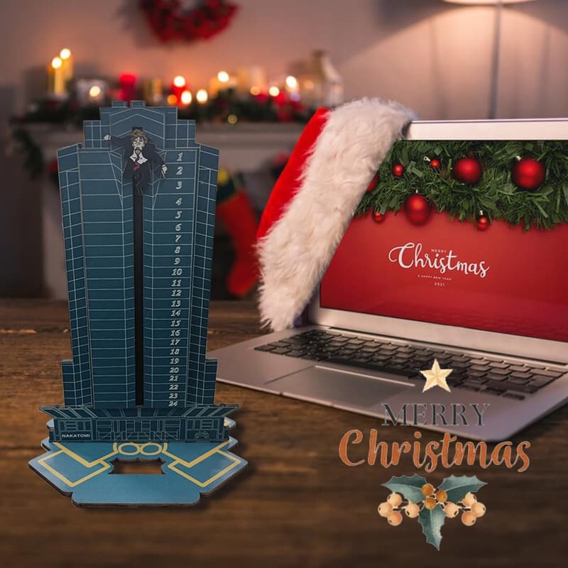 2025 Die Hard Wooden Christmas Advent Calendar for Kids