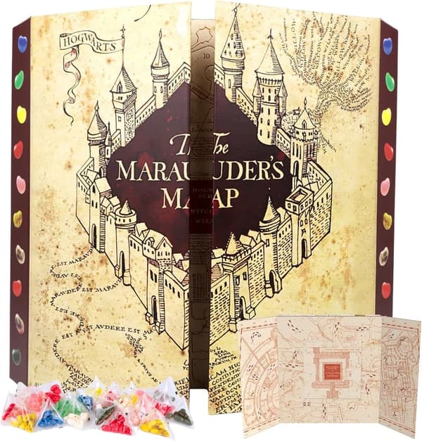 Harry Potter Marauder's Map Trivia Advent Calendar 2024