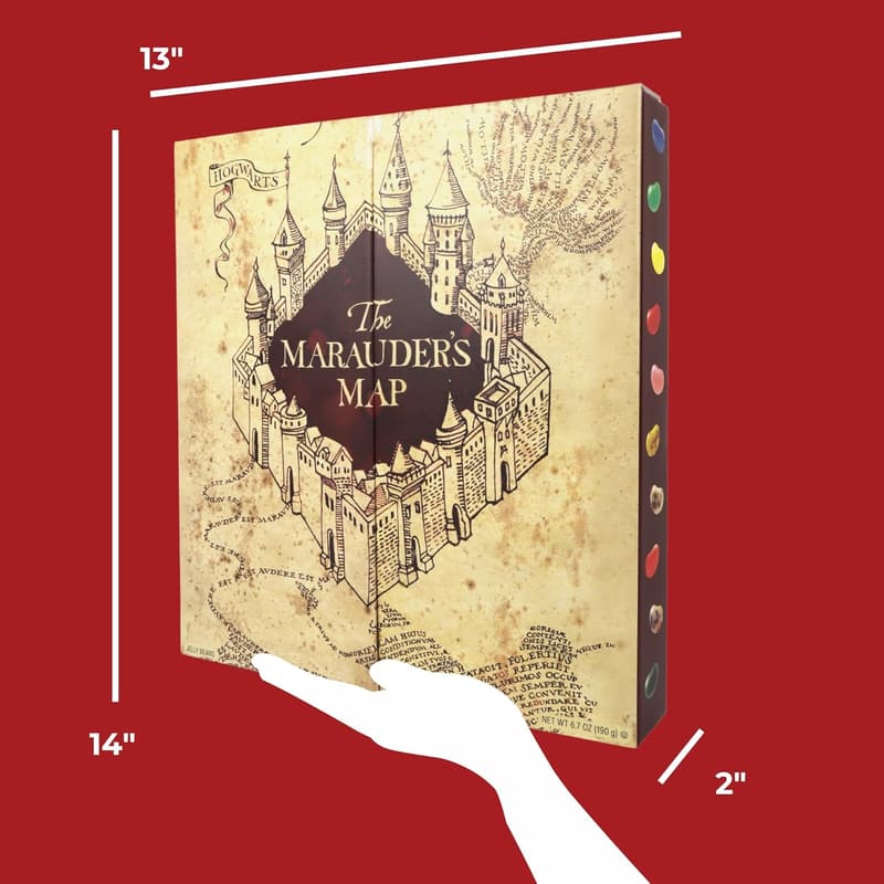 Harry Potter Marauder's Map Trivia Advent Calendar 2024