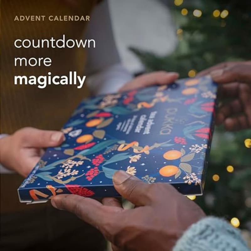 Organic Tea Gift Calendar - 24 Bags for Birthdays & Anniversaries