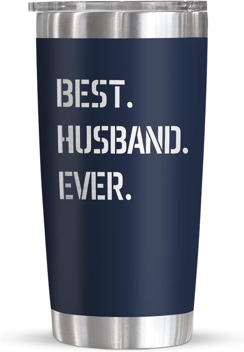 Father's Day Stainless Steel Coffee Tumbler for Him - 20 oz