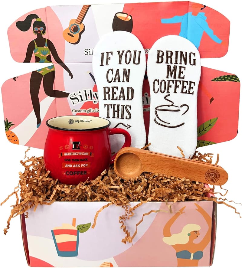 Coffee Lover Gift Box - Unique Coffee Gift Set for Birthdays