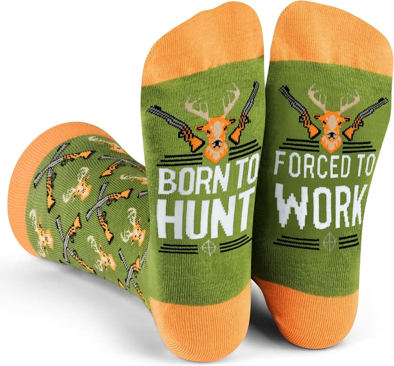 Funny Fishing & Hunting Socks for Men