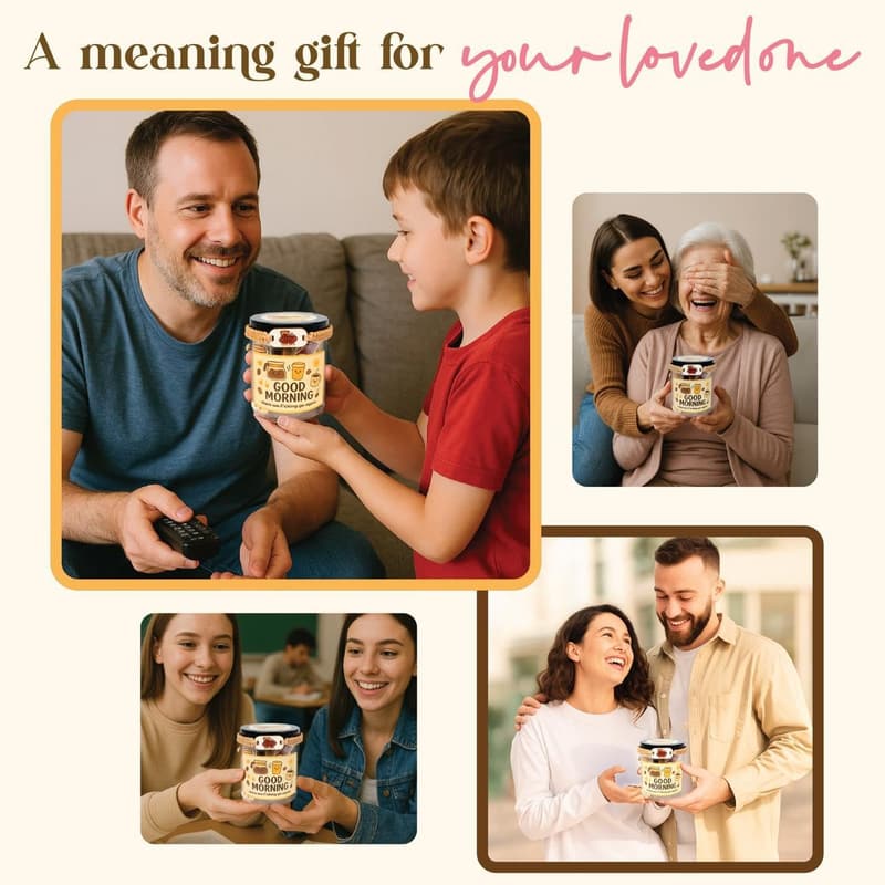Coffee Gift Set: 60 Positive Cards for Coffee Lovers
