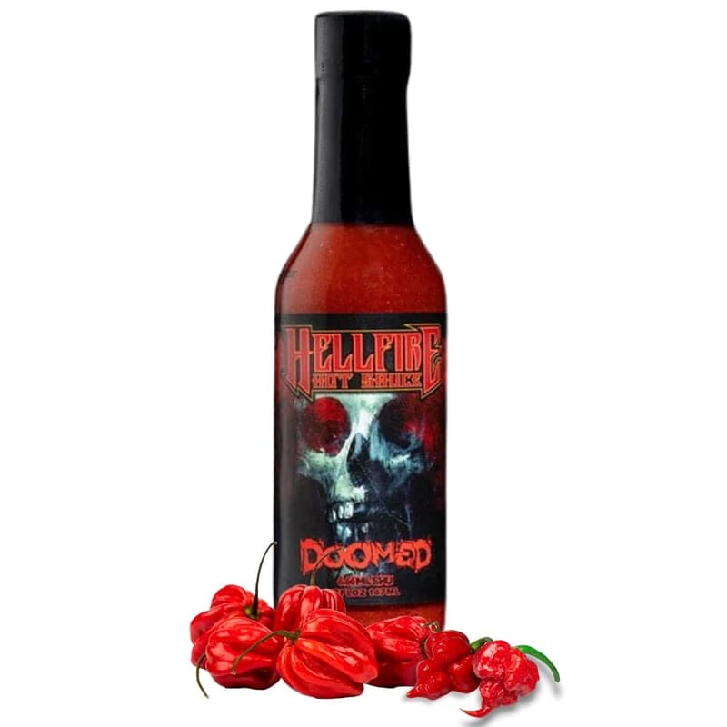 Hellfire Doomed Hot Sauce - 6.66 Million SHU - 5 oz