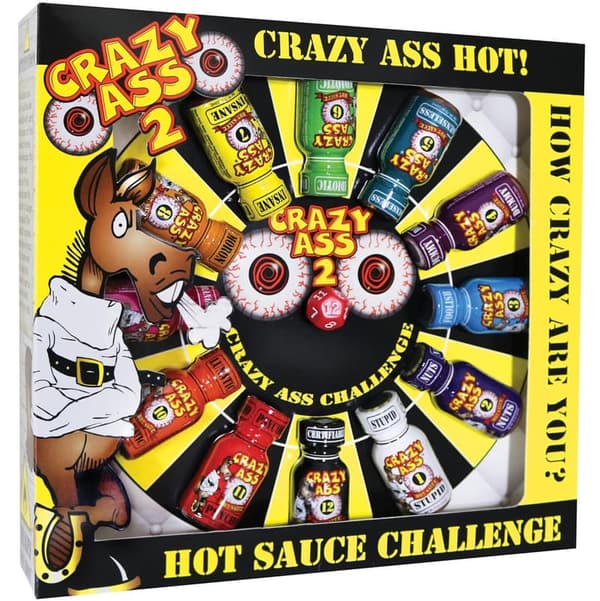Gourmet Hot Sauce Gift Set with Challenge Dice for Men