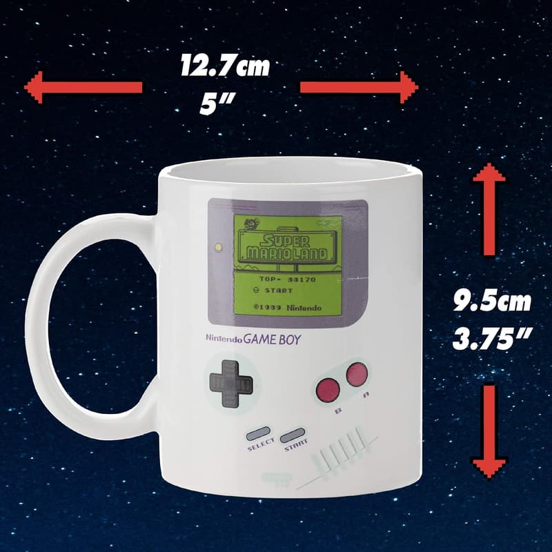 Gameboy Heat Changing Coffee Mug for Gamers - 10 oz