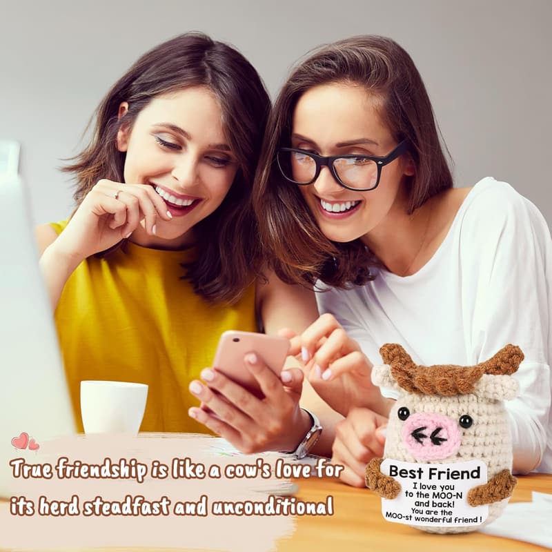 Birthday Gift Ideas for Women - Handmade Crochet Animal Besties
