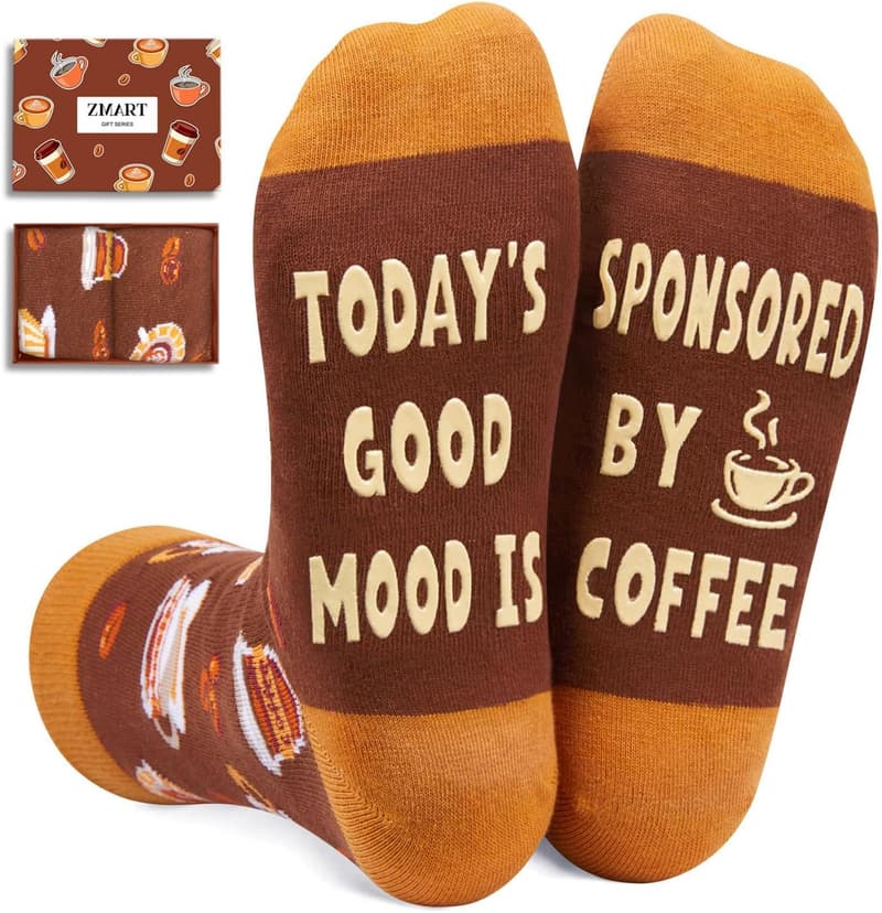 Funny Drink Lover Gift Set - Wine, Beer, Coffee Socks