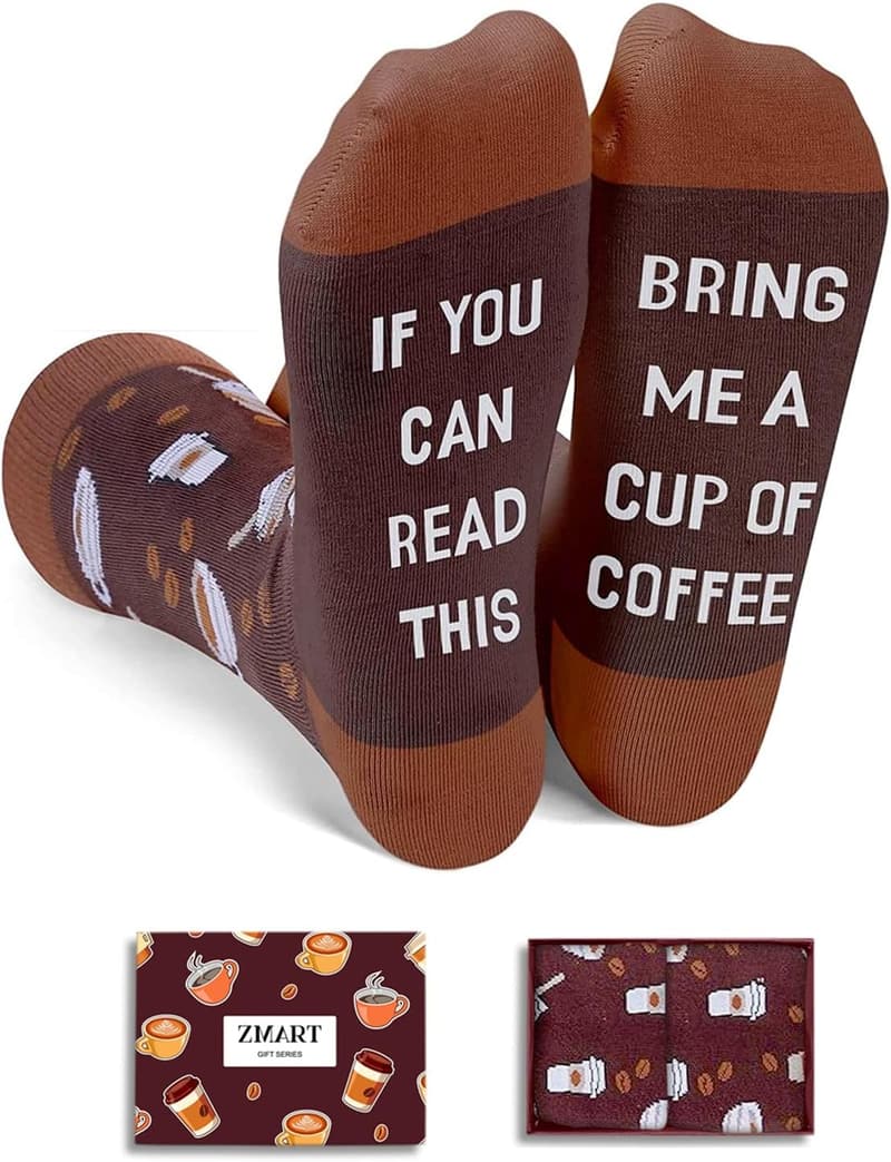 Funny Whiskey and Beer Socks for Men - Perfect Drink Lover Gift