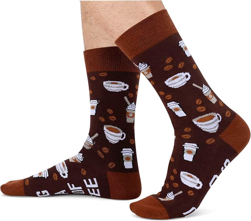 Funny Whiskey and Beer Socks for Men - Perfect Drink Lover Gift