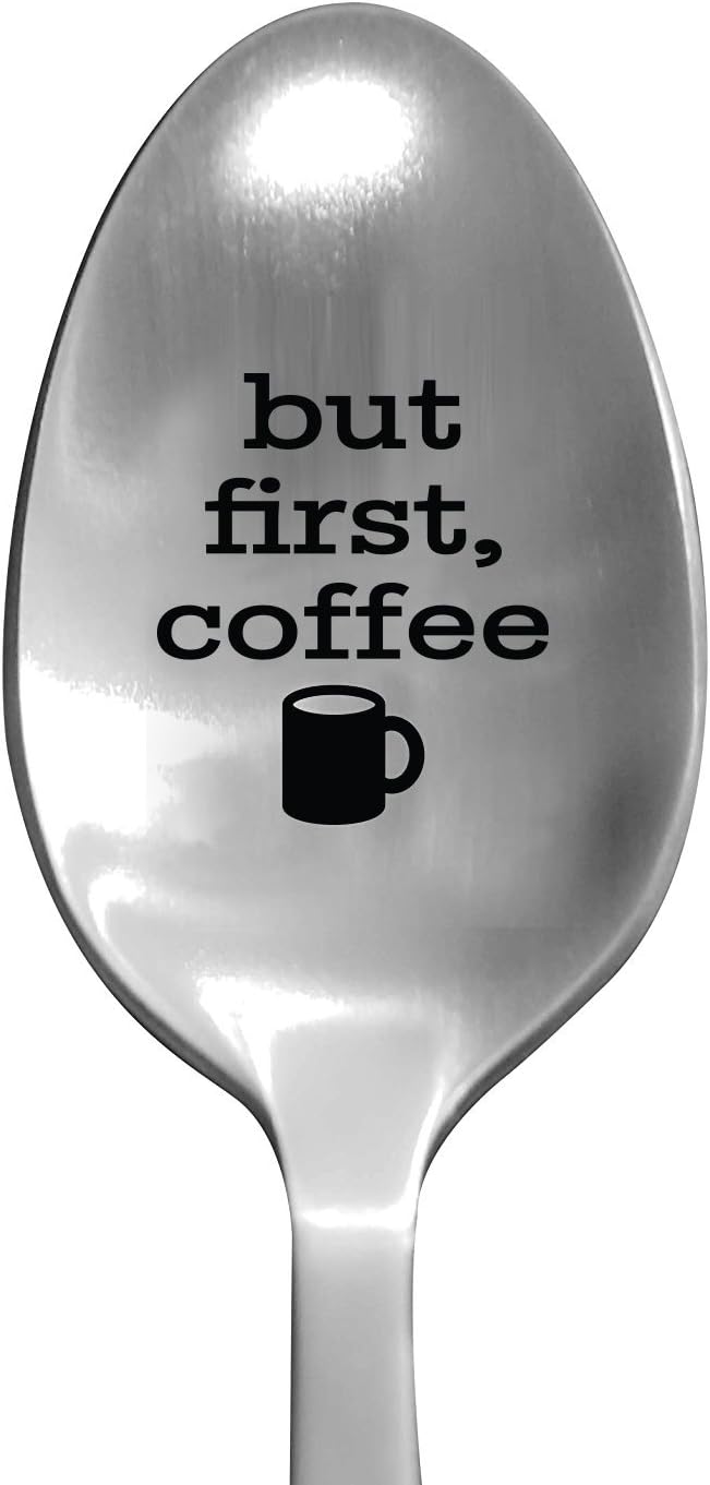 Coffee Lovers Gift: Laser Engraved 