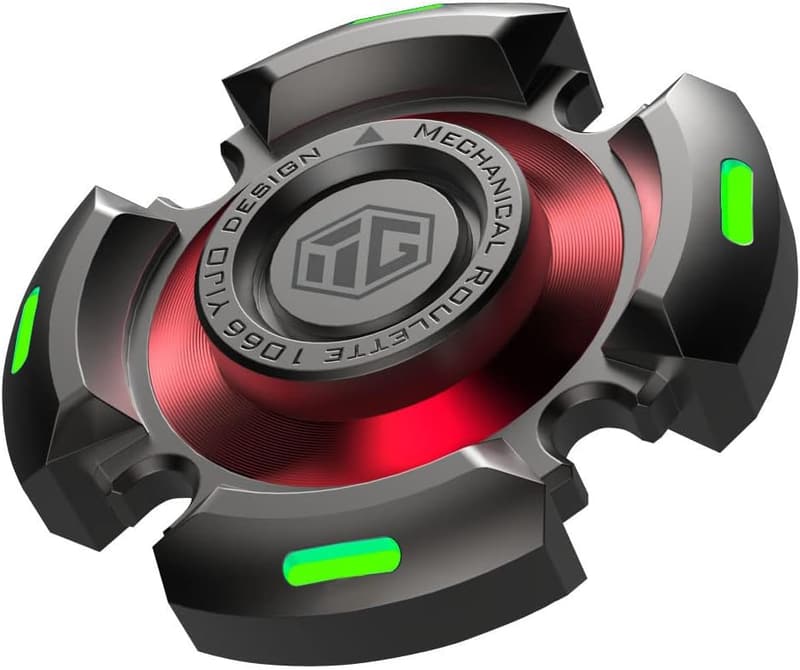 Luminous Metal Fidget Spinner for Stress Relief
