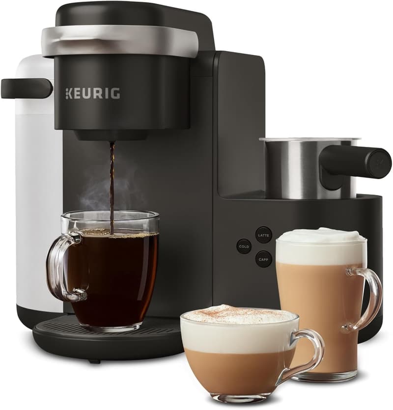 Keurig K-Cafe Coffee Maker with Dishwasher-Safe Frother
