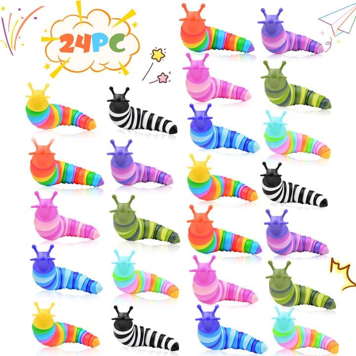 Christmas Fidget Toys Set - 24 PCS Anxiety Relief for Kids & Adults