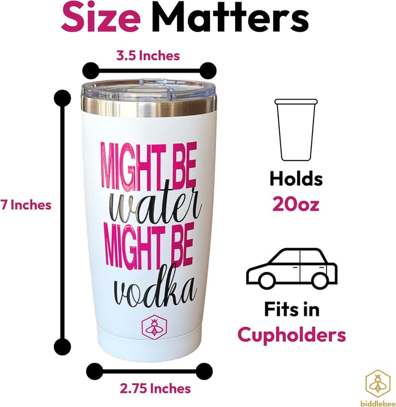 20oz Insulated Coffee Tumbler – BPA-Free Stainless Steel Travel Mug