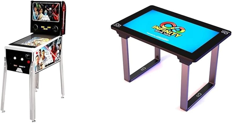 Arcade1Up Star Wars Digital Pinball Game Table with 32