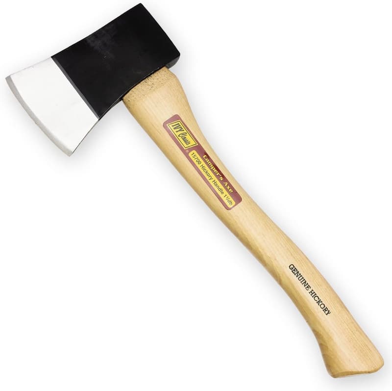 Camper’s Axe with Hardwood Hickory Handle, 1.25 lb