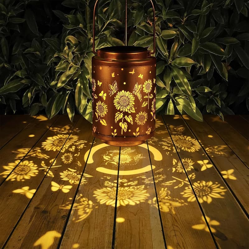 Butterfly LED Solar Lanterns for Outdoor Garden Decor