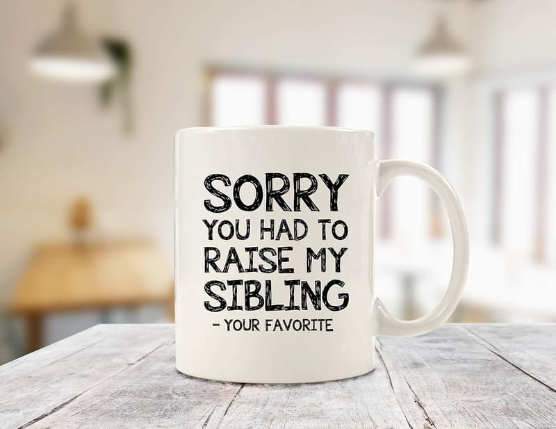 Funny Coffee Mug for Parents - Gag Gift from Kids