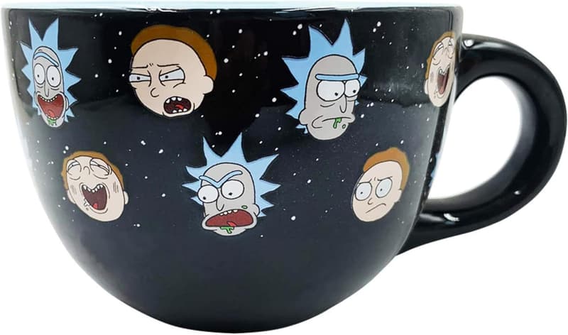 Rick and Morty Ceramic Soup Mug – 24 oz.