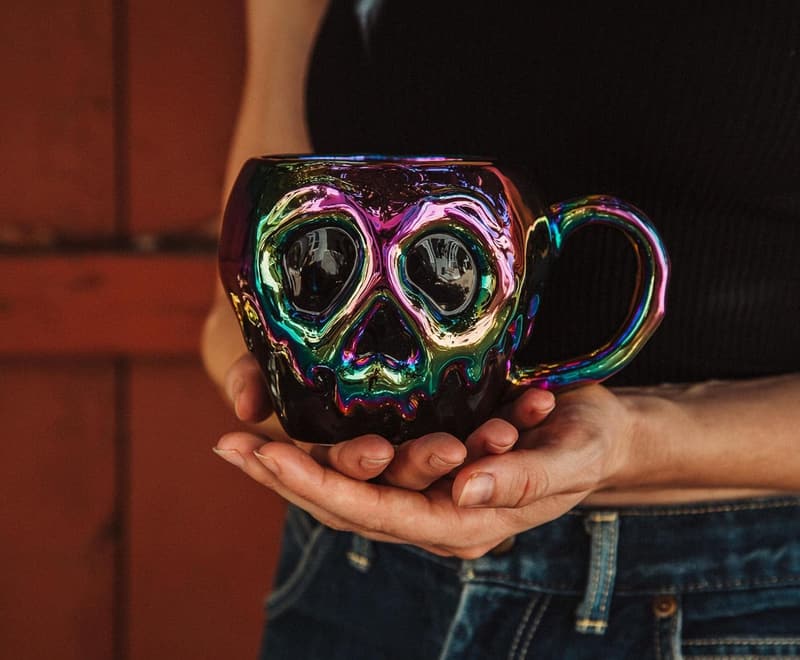 Evil Queen Iridescent Poison Apple Mug - 20 oz Ceramic Cup