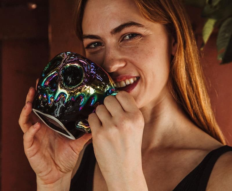 Evil Queen Iridescent Poison Apple Mug - 20 oz Ceramic Cup
