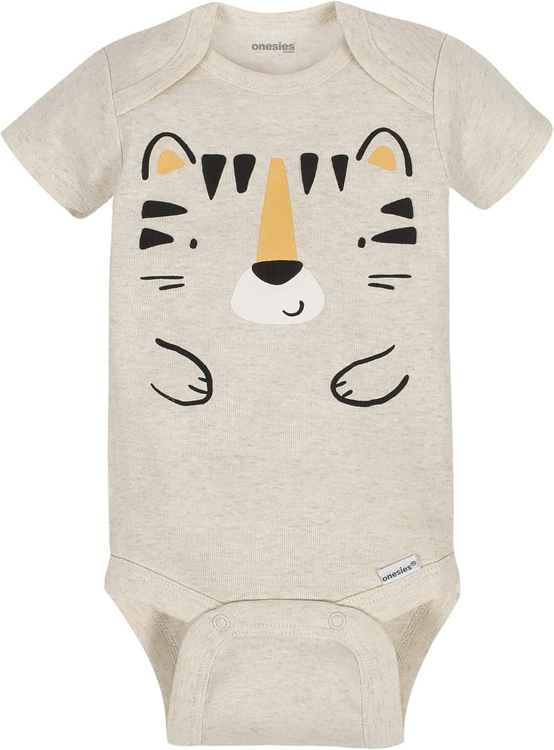 Baby Boys' 8-Pack Short Sleeve Mix & Match Bodysuits