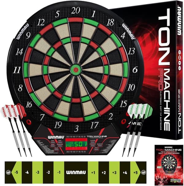 Electronic Dart Board Set for Adults - 90+ Games, 8 Players