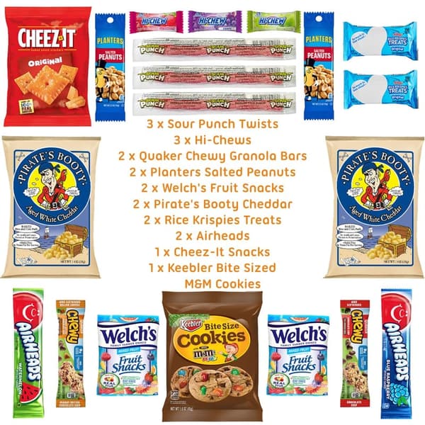 Recovery Gift Basket - Comforting Snacks for Men & Women