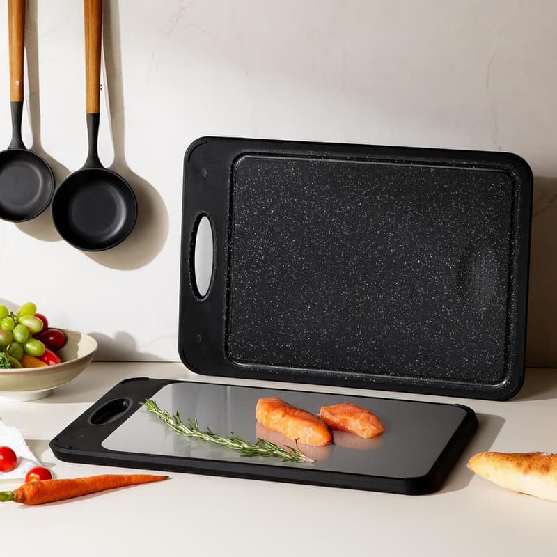 Engagement Gift: 2-in-1 Stainless Steel Cutting Board with Handle
