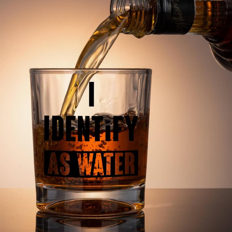 Water Whiskey Set for Father's Day - Unique Gift for Dad