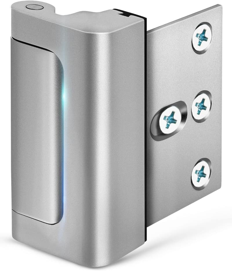 Childproof Home Security Reinforcement Lock - Silver