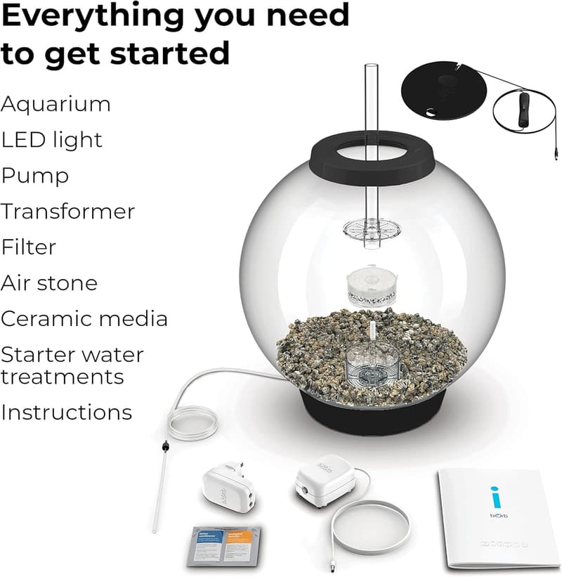 biOrb Classic 60 Acrylic 16-Gallon Aquarium with LED Lights