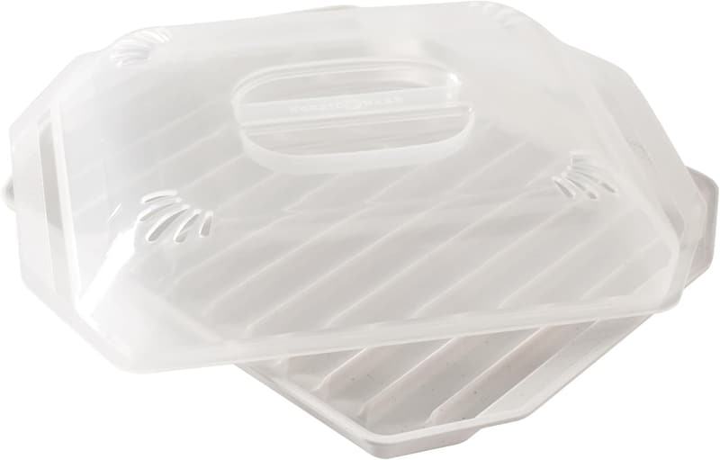 Nordic Ware Bacon Rack with Lid, 10.25
