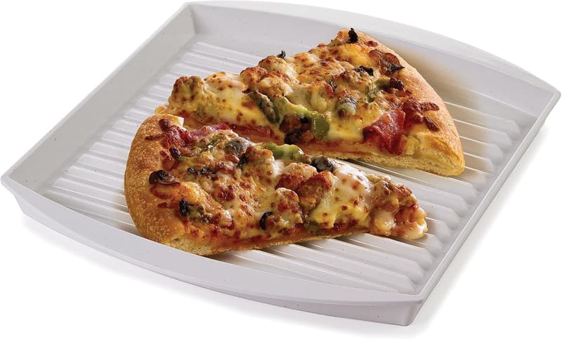 Microwavable Bacon Grill - 1 Piece, White