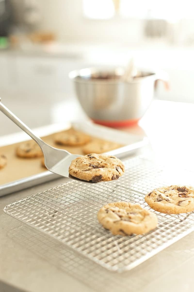 Quarter Sheet Cookie Cooling Rack - Oven Safe Stainless Steel 8.5