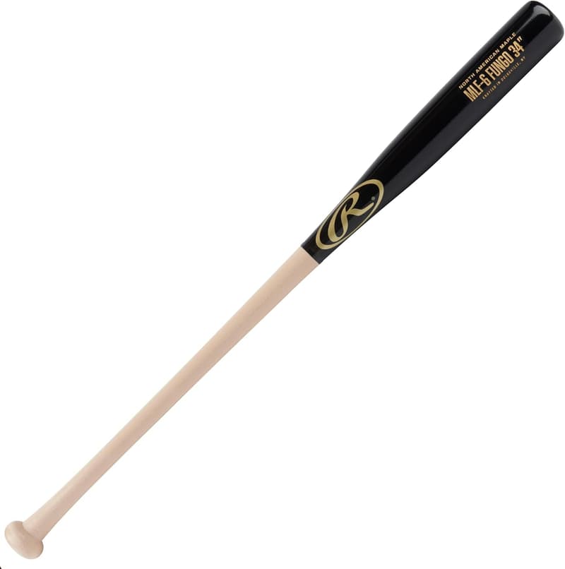 Maple FUNGO Training Bat - Baseball/Softball - Multiple Sizes & Colors