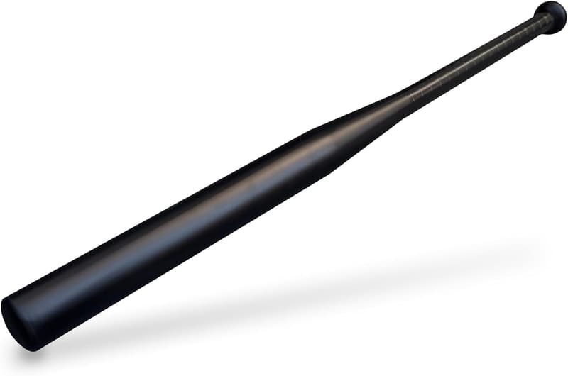 Lightweight Wooden Baseball Bat for Training and Self-Defense