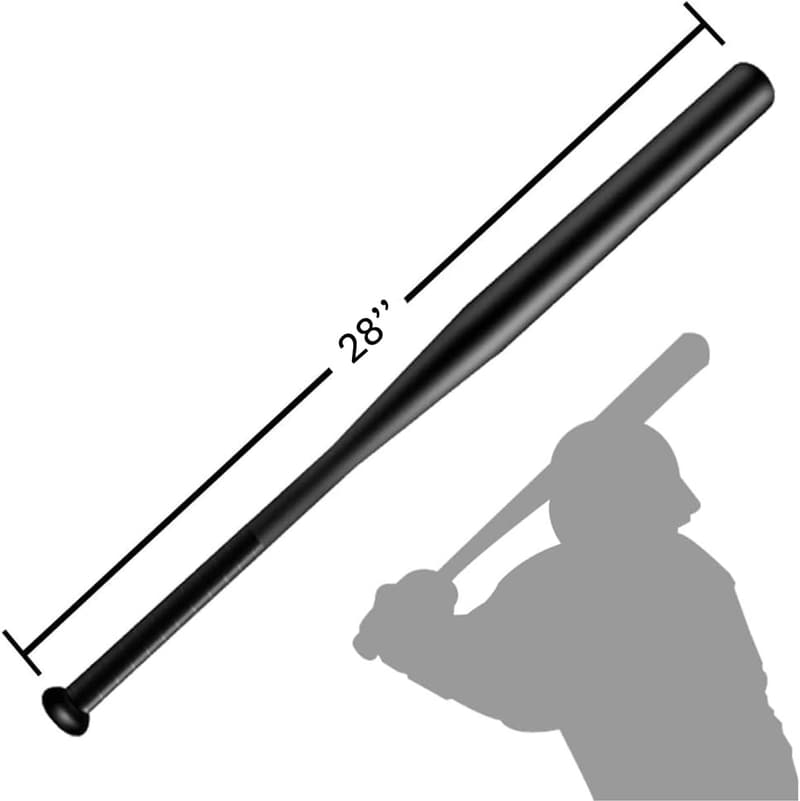 Lightweight Wooden Baseball Bat for Training and Self-Defense