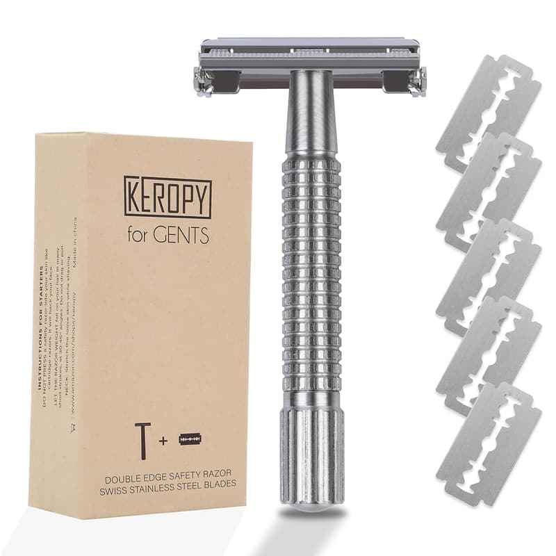 Keropy® Eco-Friendly Double Edge Safety Razor for Men & Women