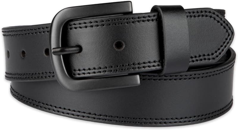 Men's Casual Leather Belt by Dickies