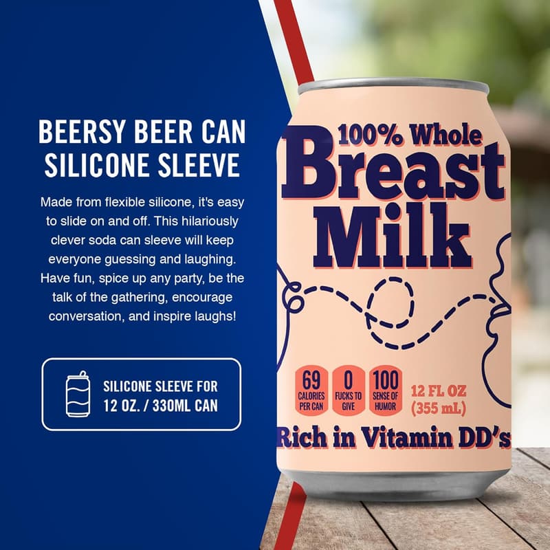 Insulated Silicone Can Sleeve for Outdoor Events