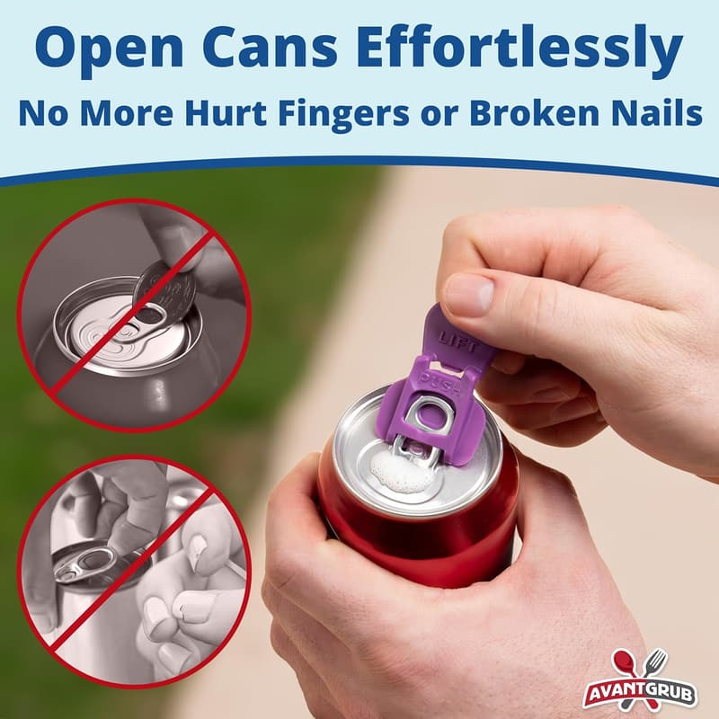 Colorful Drink Can Protector Caps - 6PK Beverage Barricade 2.0