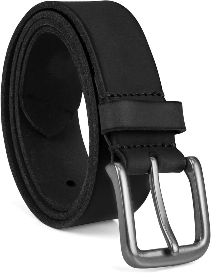 Timberland Men's 35mm Classic Leather Belt for Jeans