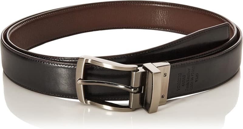 Burnished Edge Belt for Men by Perry Ellis
