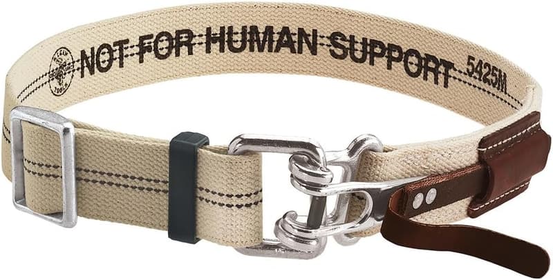 Klein Tools 5425M Work Belt with Quick-Release Buckle