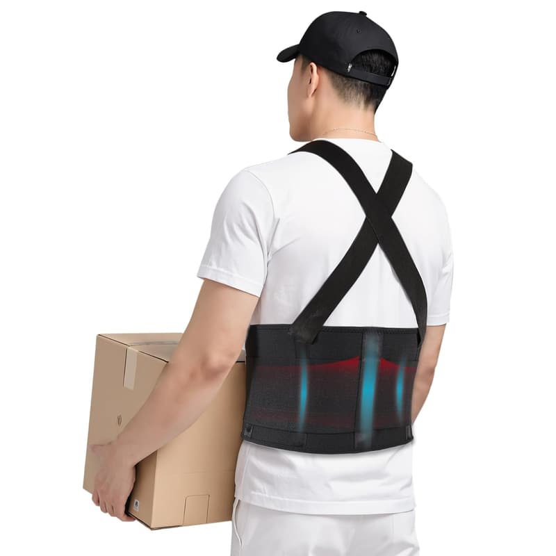 Adjustable Back Support Belt for Men & Women - Pain Relief