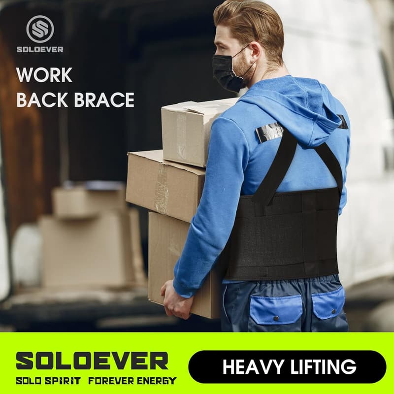 Adjustable Back Support Belt for Men & Women - Pain Relief